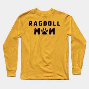 Ragdoll cat mom Long Sleeve T-Shirt